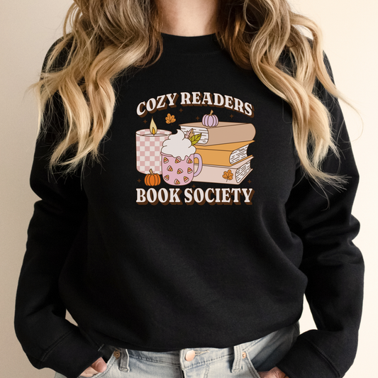 Cozy Readers Book Society Sweatshirt