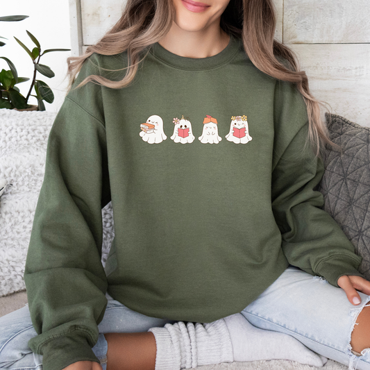 Bookish Ghoul Girl Sweatshirt