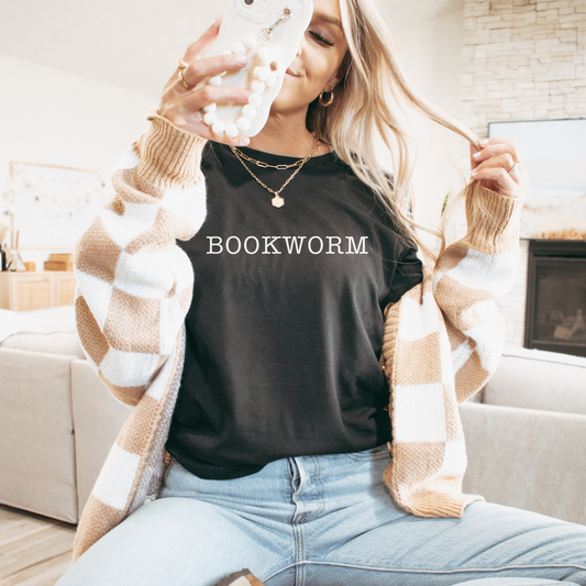 Bookworm Typewriter T-Shirt