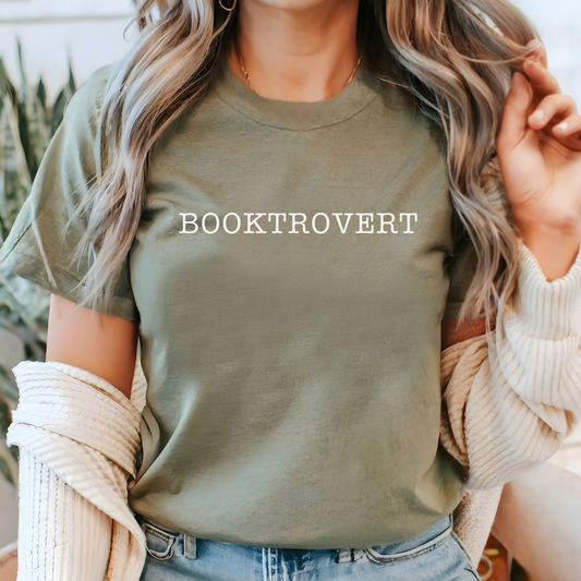 Booktrovert Typewriter T-Shirt