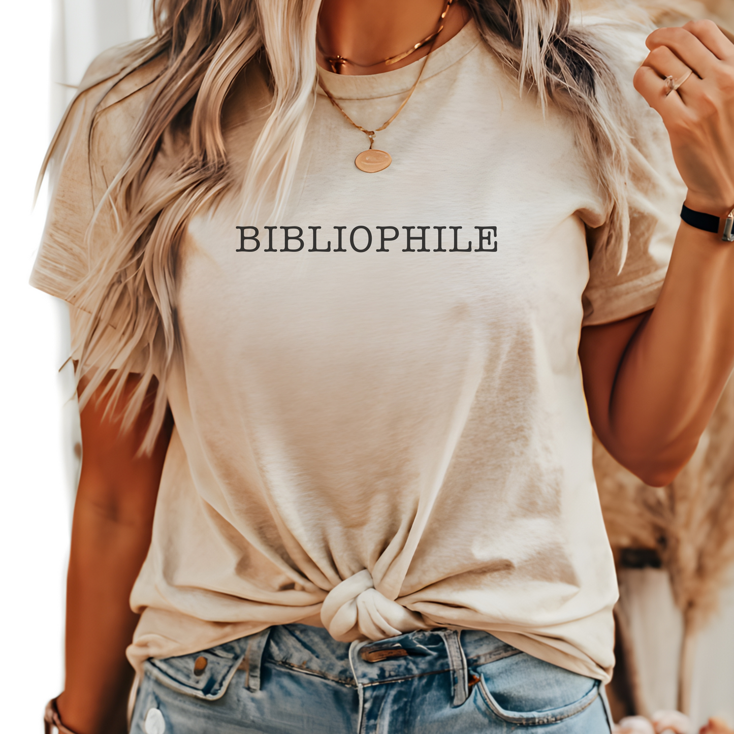 Bibliophile Typewriter T-Shirt