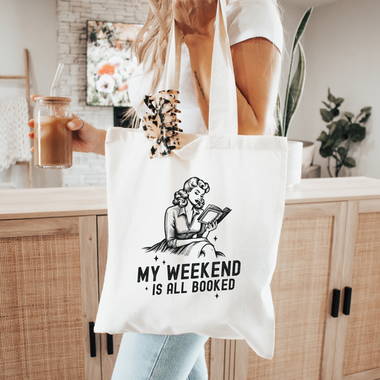 Weekend Booked Tote