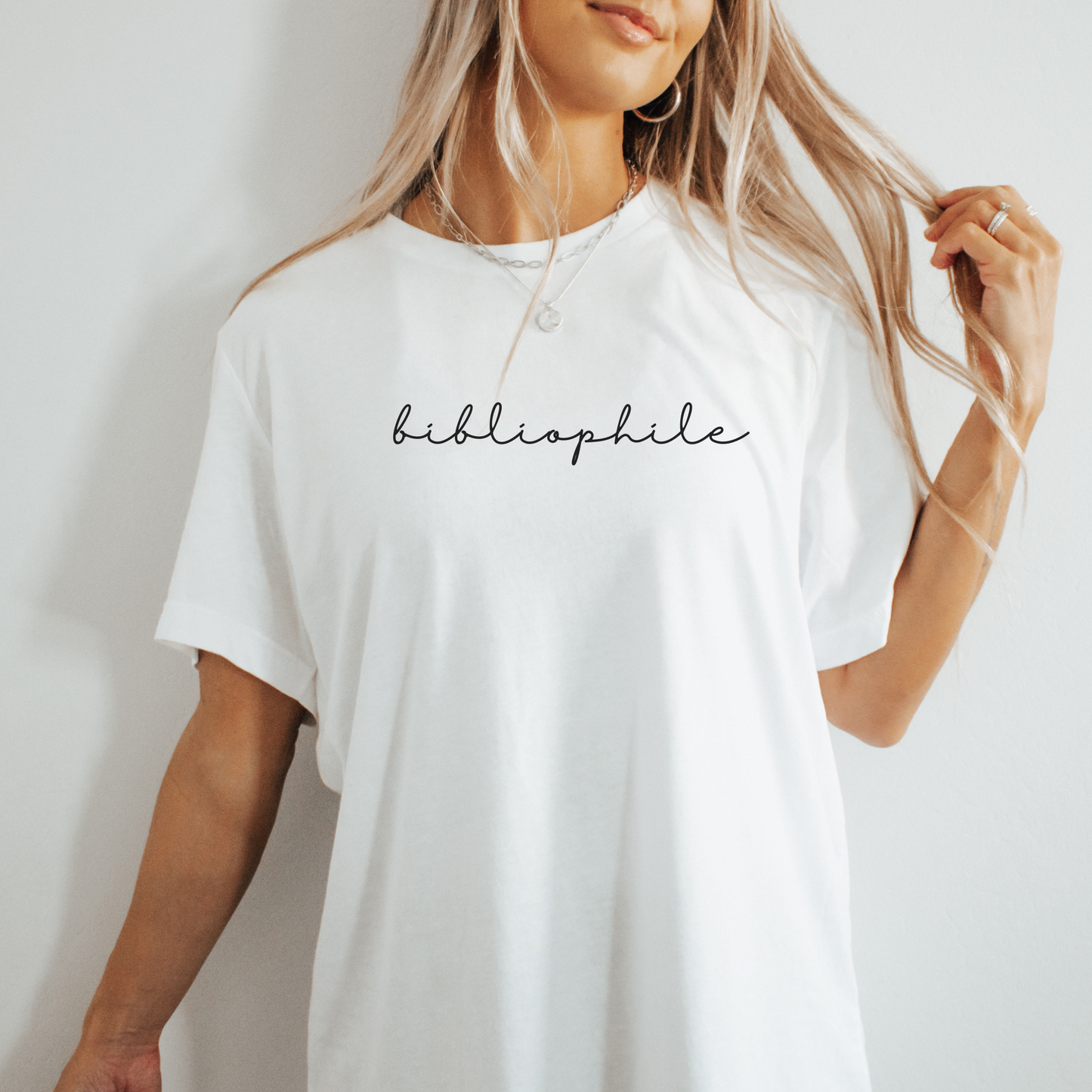 Bibliophile Script T-Shirt